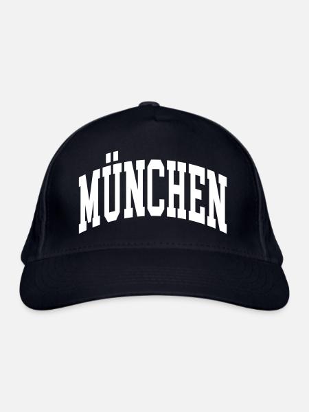 München - Bio-Baseballkappe - Navy