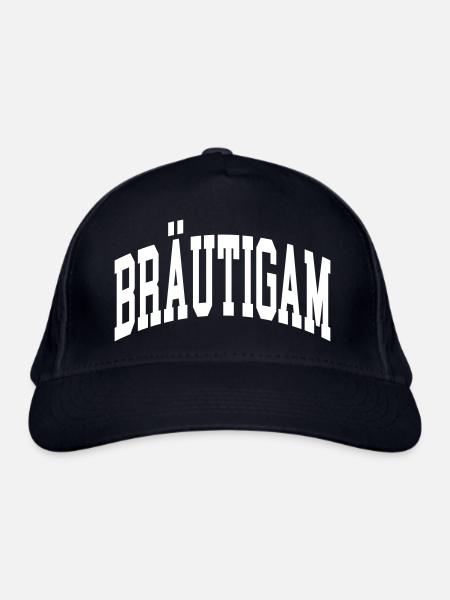 Bräutigam - Bio-Baseballkappe - Navy