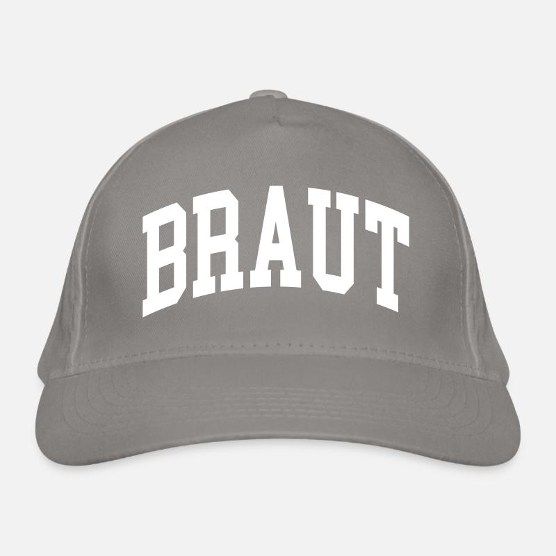 Braut Bio-Baseballkappe