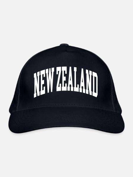 New Zealand - Bio-Baseballkappe - Navy