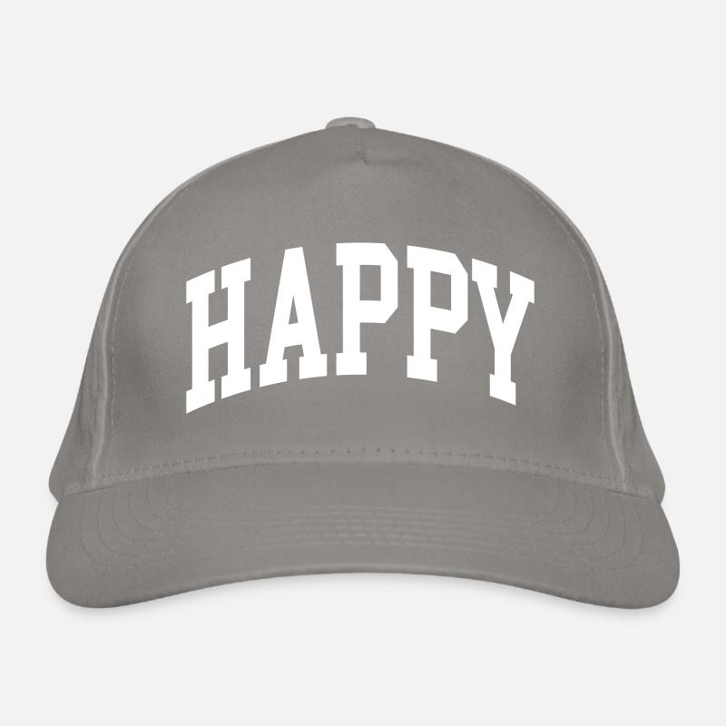 Happy Organic Baseball Cap