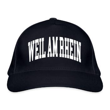 Weil am Rhein - Bio-Baseballkappe - Navy - Vorne