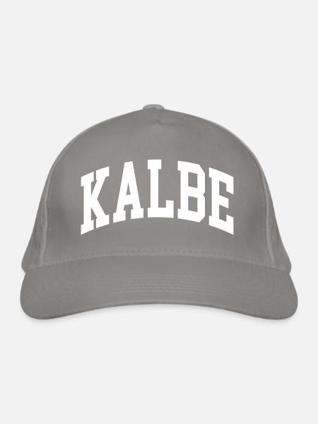 Kalbe - Bio-Baseballkappe - Hellgrau - Vorne