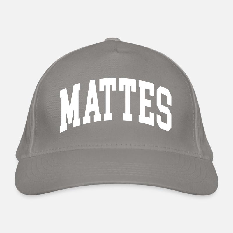 Mat Casquette classique bio