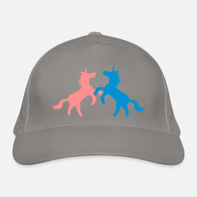 Einhorn Einhörner 7 Bio-Baseballkappe