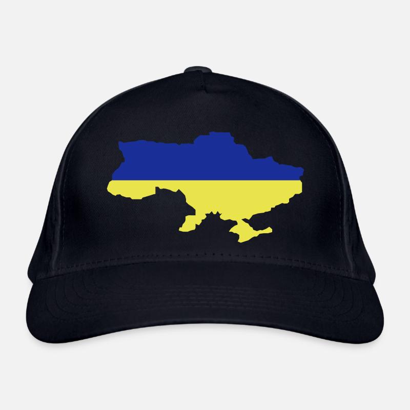 Ukraine Bio-Baseballkappe