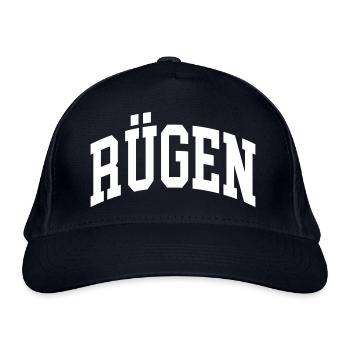 Rügen - Bio-Baseballkappe - Navy - Vorne