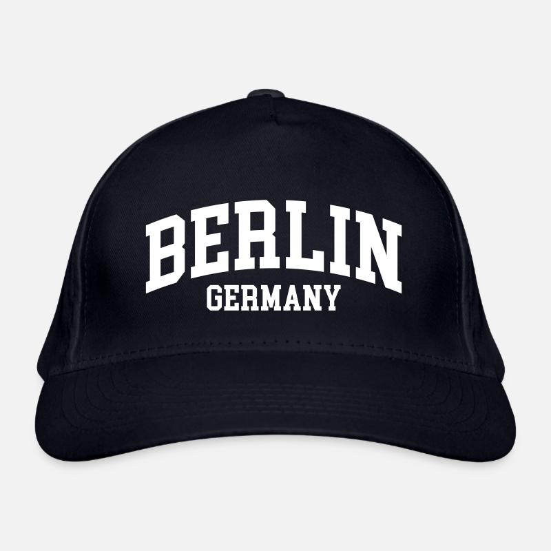 Berlin - Bio-Baseballkappe - Navy