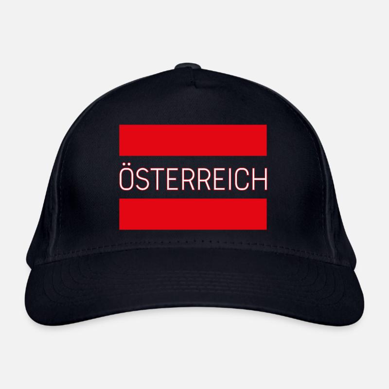 Österreich Bio-Baseballkappe