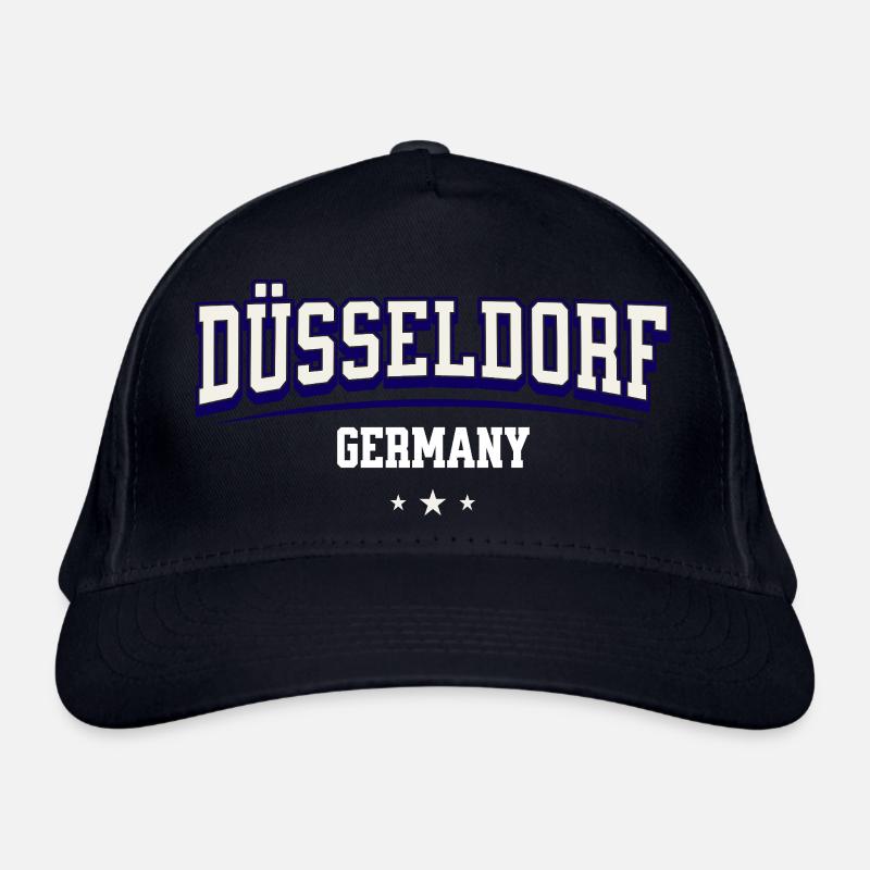 Dusseldorf Germany Varsity Logo Organic Baseball Cap