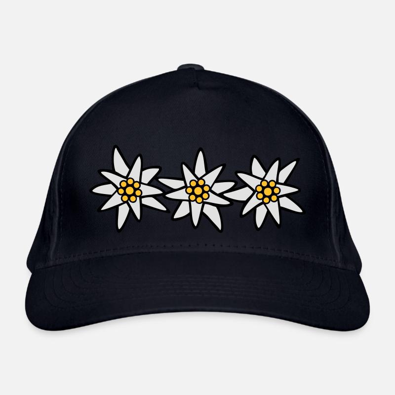 Edelweiss Trio Organic Baseball Cap