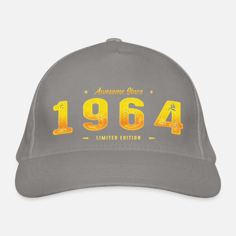 Millésime 1964 - 61e anniversaire Edition Limitée Casquette classique bio