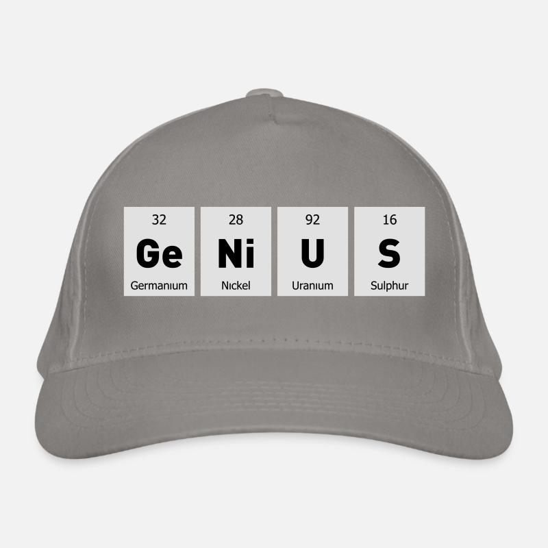 Genius Nerd Geek Casquette classique bio
