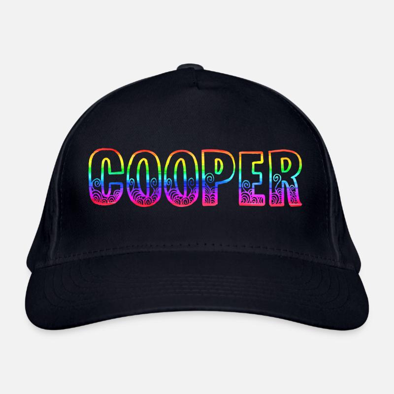 cooper rs arc-en-ciel Casquette classique bio