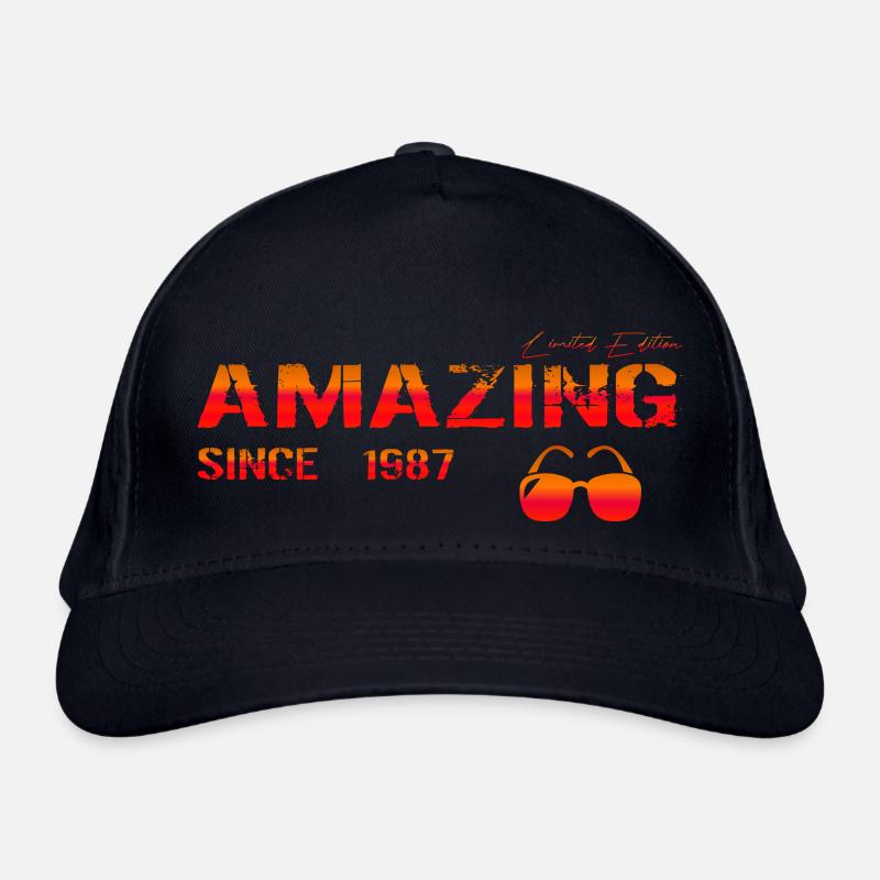 Amazing since 1987 Organic Baseball Cap