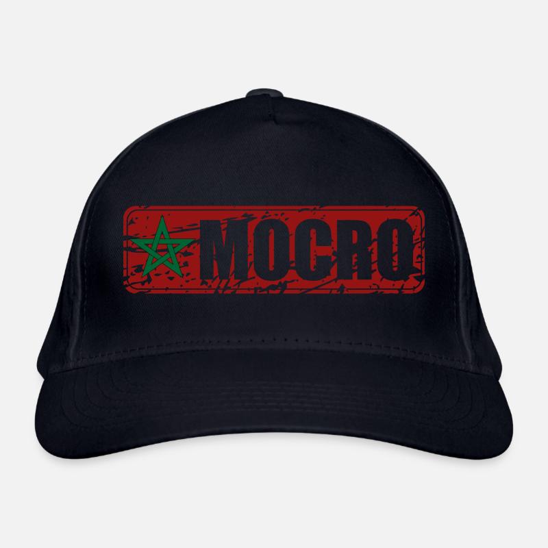 Mocro Maroc Marocain - Casquette classique bio - marine