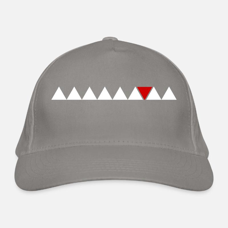 différents triangles Casquette classique bio