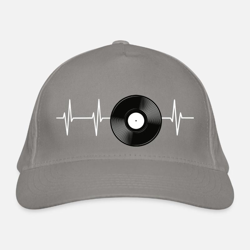 Platte LP Pulsschlag Bio-Baseballkappe