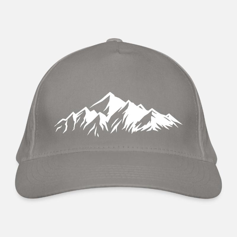 Mountains Organic Baseball Cap