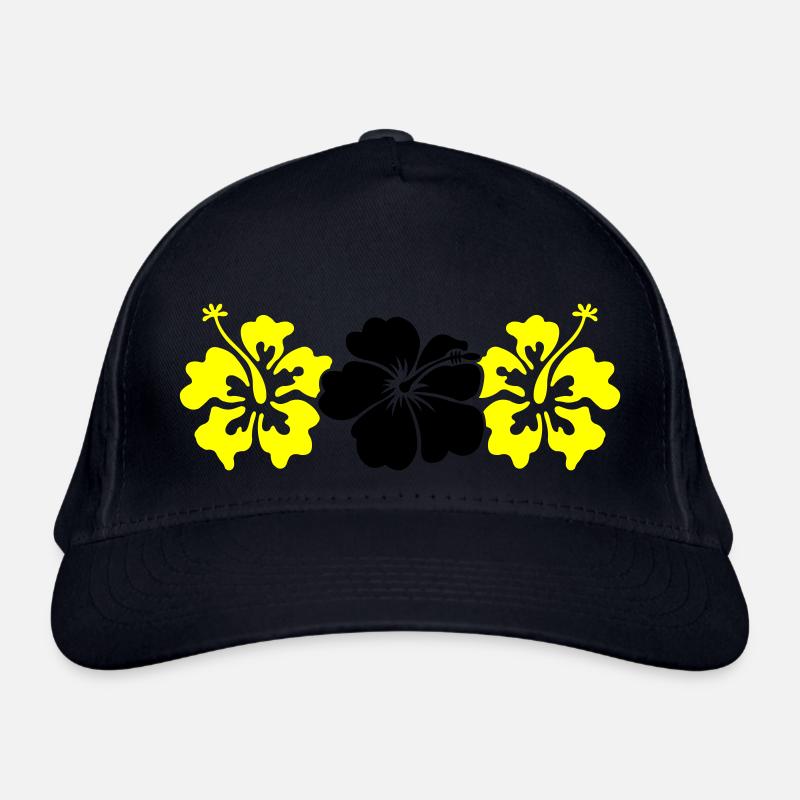 Fleurs d’hibiscus Casquette classique bio