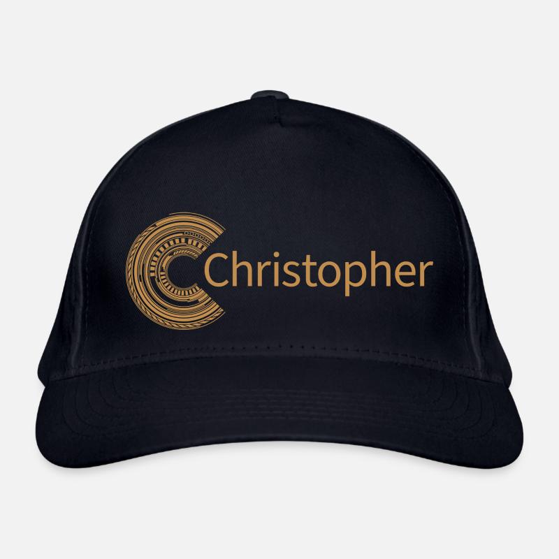 For Christopher Organic Baseball Cap