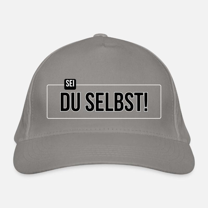 Sei DU selbst Bio-Baseballkappe