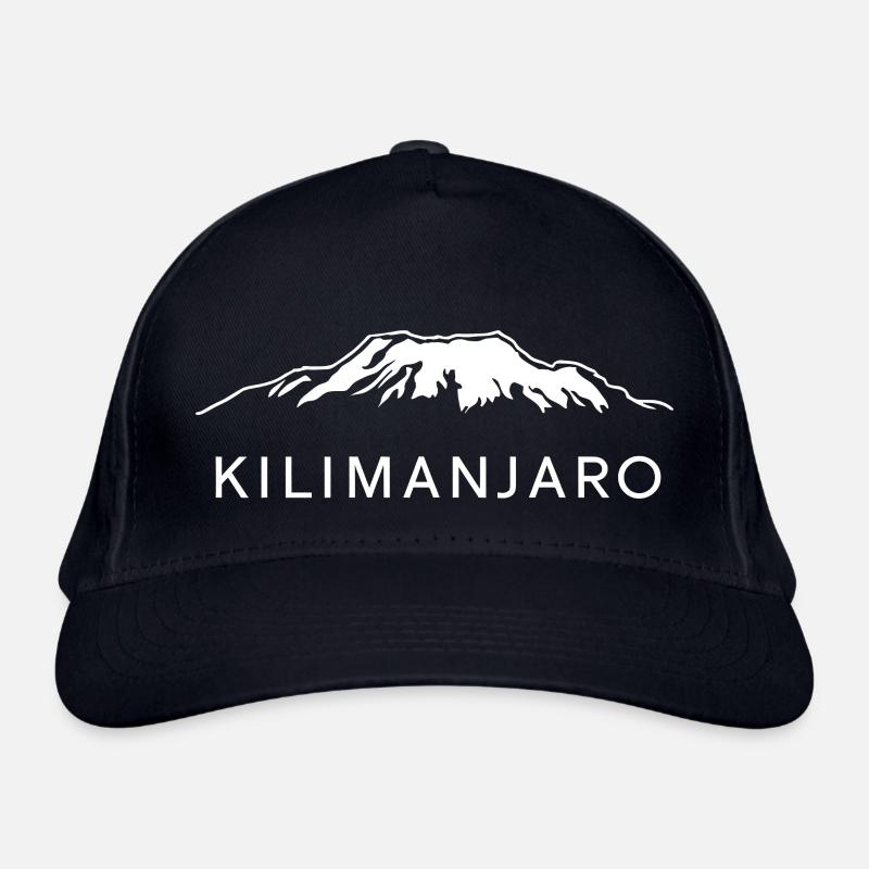 Kilimandscharo Geschenk Bio-Baseballkappe