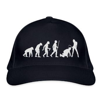 Junggesellenabschied Ehe - Bio-Baseballkappe - Navy - Vorne