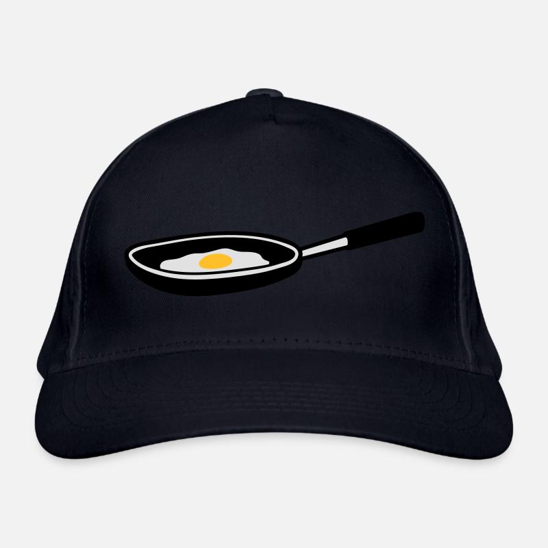 egg_in_pan Organic Baseball Cap