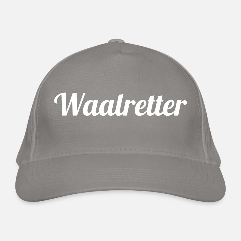 witzig fischerei meerestier blauwal geschenk Bio-Baseballkappe