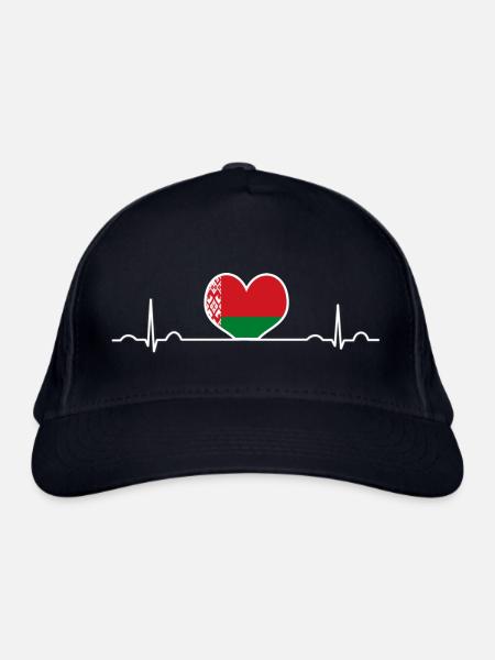 BELARUS - Bio-Baseballkappe - Navy