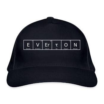 Everton Name First Name Chemistry Periodic Table Element - Organic Baseball Cap - navy - Front