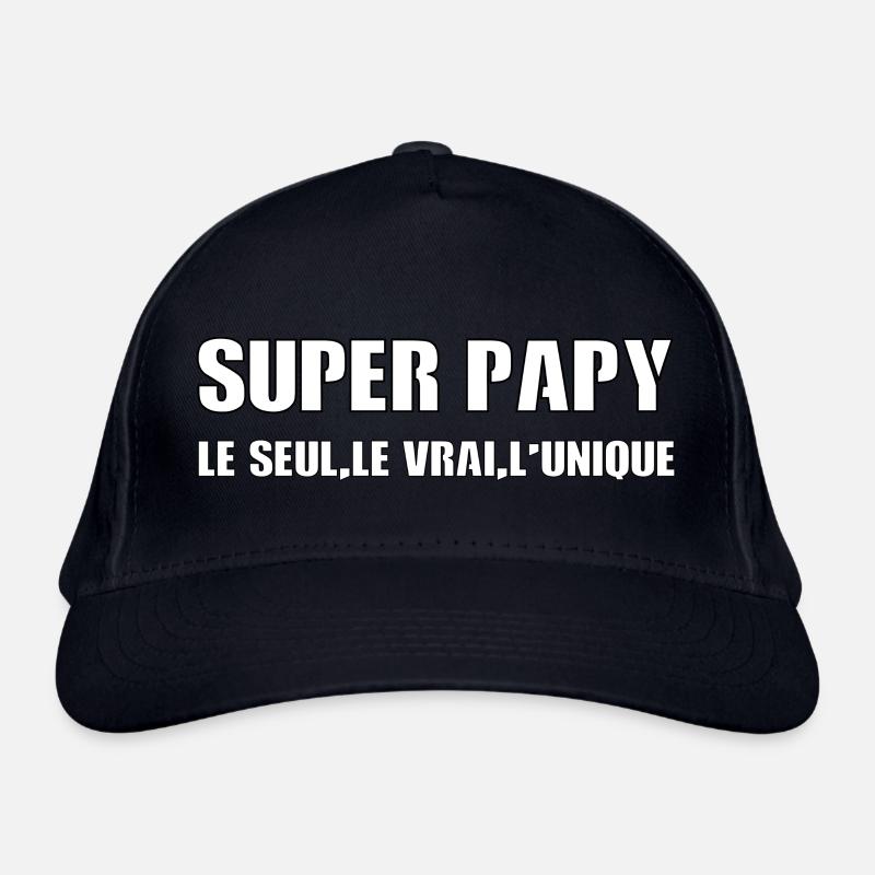 Super papy Casquette classique bio