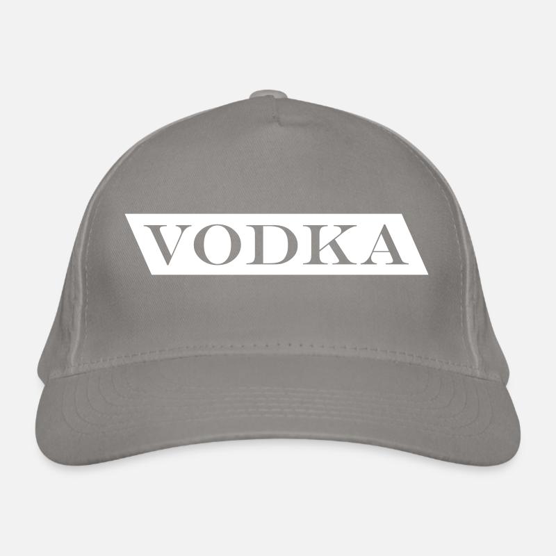 Vodka Schnaps Alkohol Bio-Baseballkappe