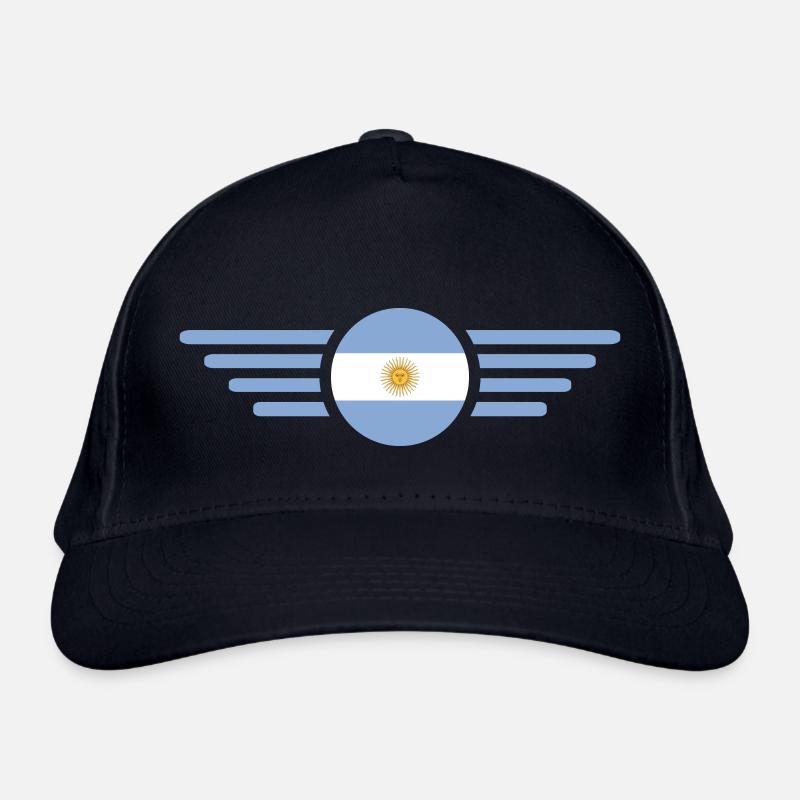 Argentina Flag Organic Baseball Cap