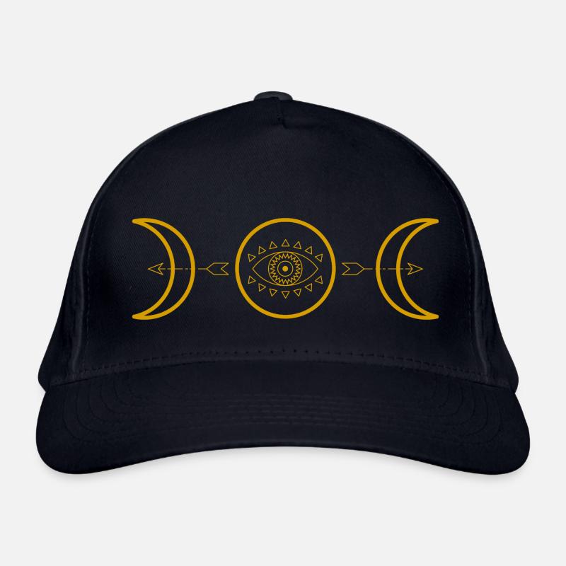 The triple moon Organic Baseball Cap