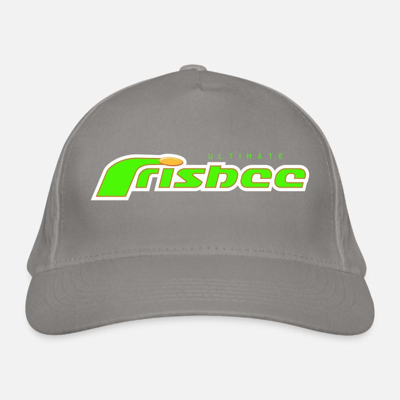 Ultimate Frisbee Green Organic Baseball Cap
