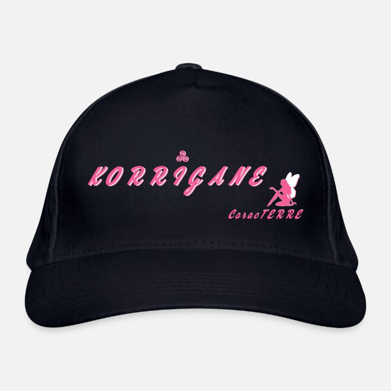 korrigane c’est mon caracTERRE - Casquette classique bio - marine