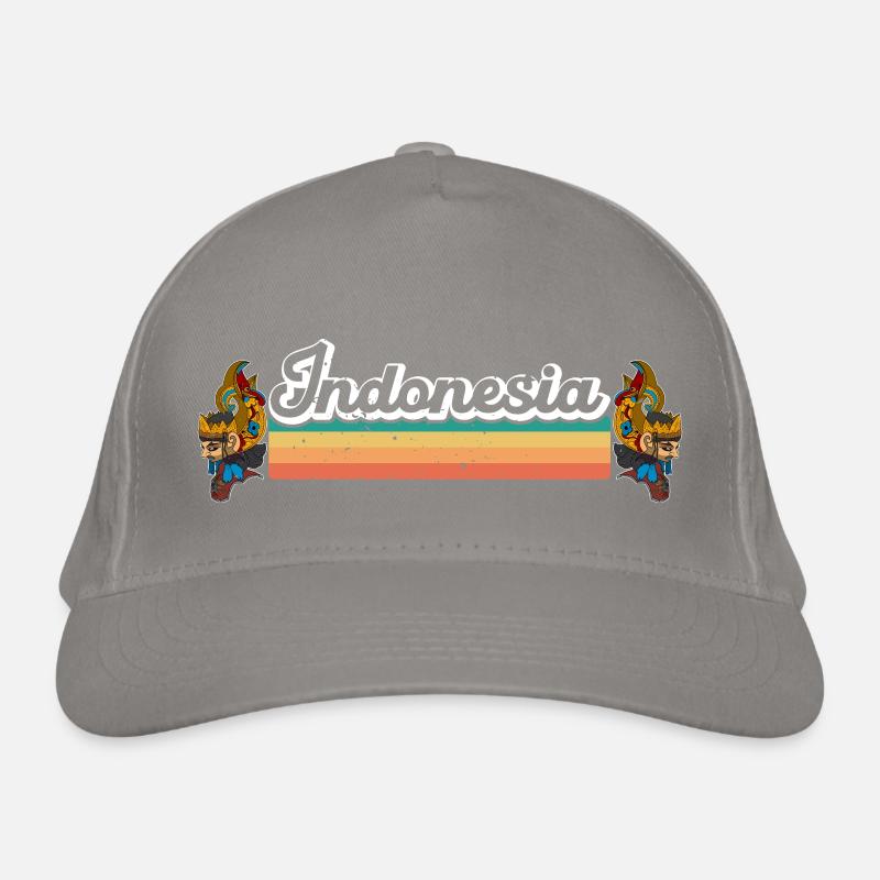 Indonesien Tropisch Wayang Bali Java Ozeanien Bio-Baseballkappe