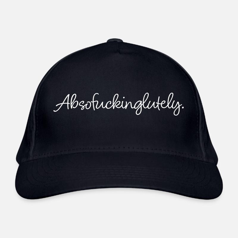 Absofuckinglutely - Casquette classique bio - marine