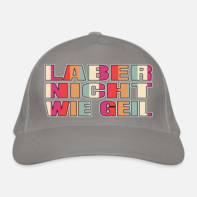 geek spruch spaß statement bday geschenkidee Bio-Baseballkappe