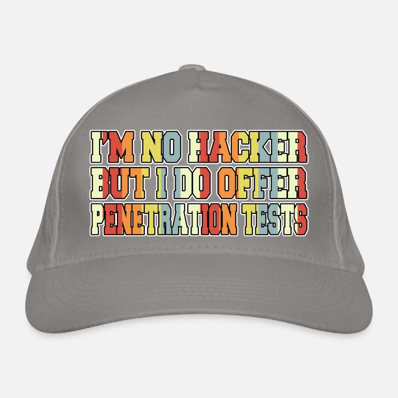 birthday internet computer science Bio-Baseballkappe