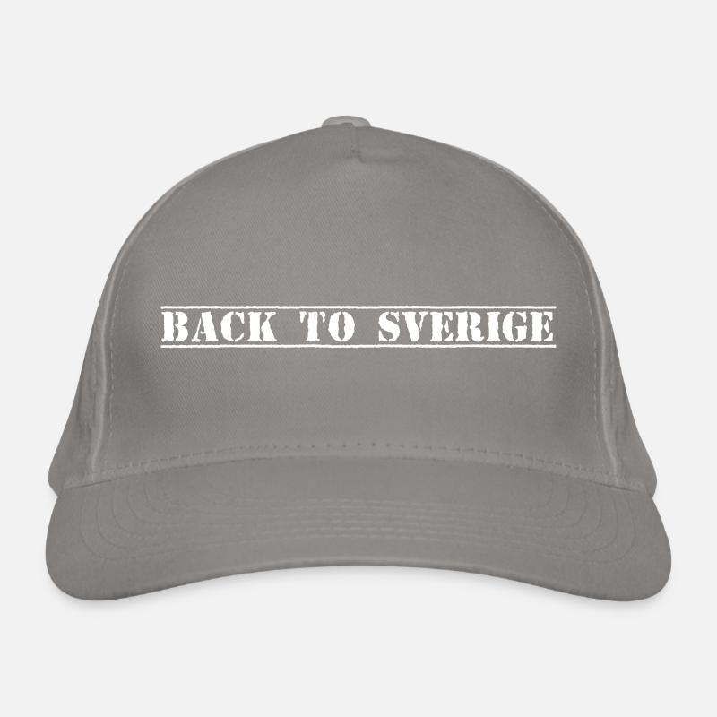 Sverige Suède Casquette classique bio
