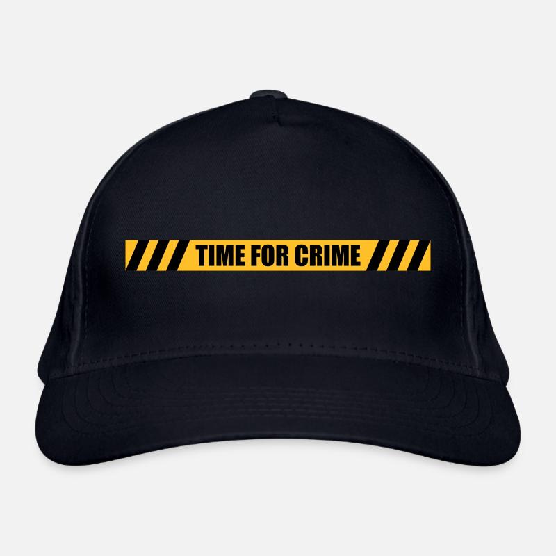 Time for Crime Bio-Baseballkappe