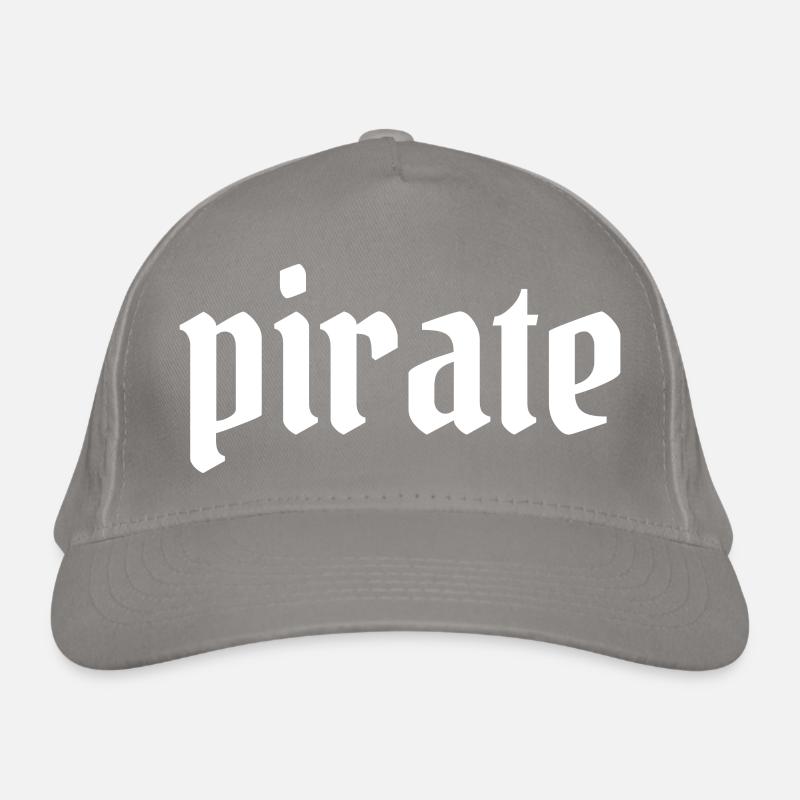 PIRATE - écriture de corsaire Casquette classique bio