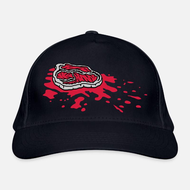 Blood pool steak juicy grill master Casquette classique bio