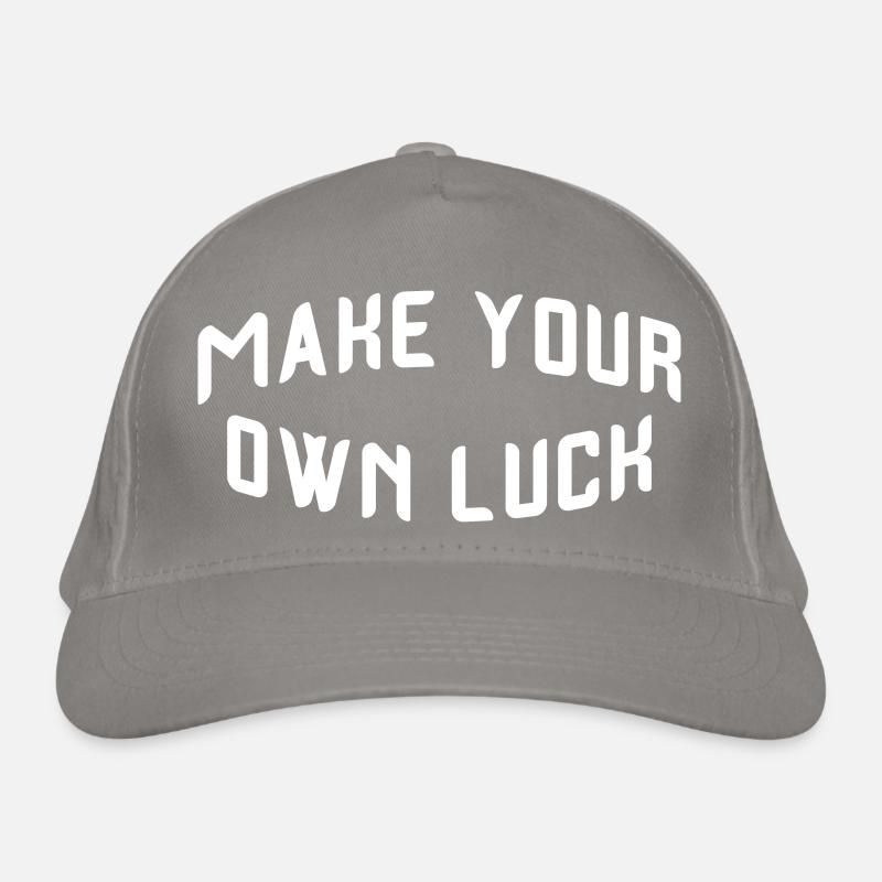 Faites votre propre chance Casquette classique bio