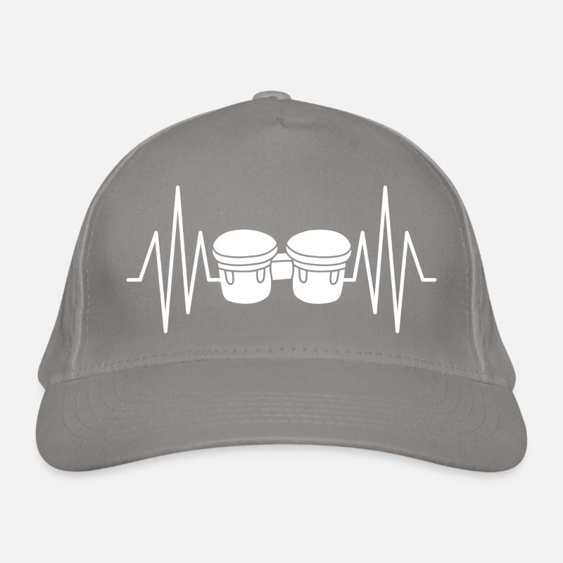 Bongo Musik Geschenk Bio-Baseballkappe