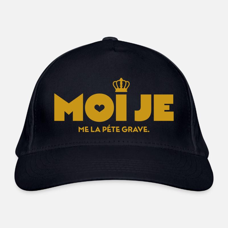 Moi je Casquette classique bio