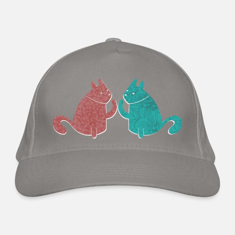 #2cats Bio-Baseballkappe